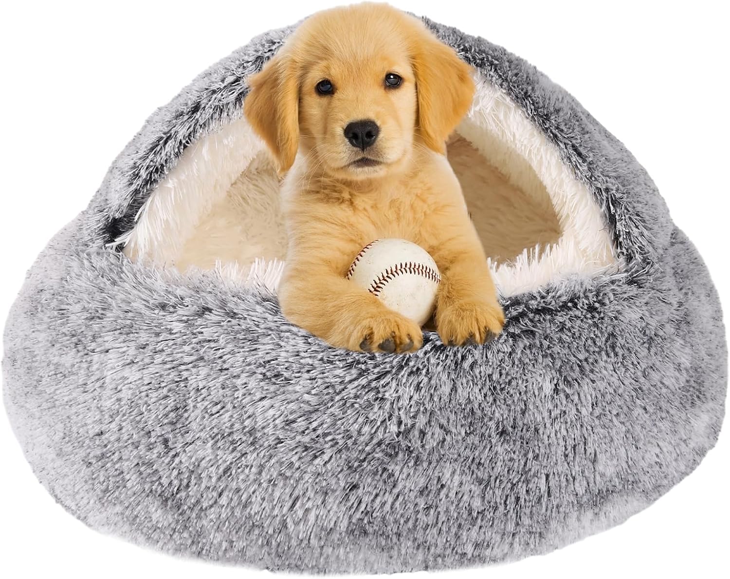 81SJH9h1g4L._AC_SL1500_.jpg Gray cube-style bed with a hood/canopy - Image 1
